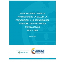 Cartel plan nacional para la promoción de la salud